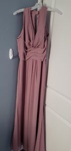 David's Bridal Bridesmaid Dress quartz size 12